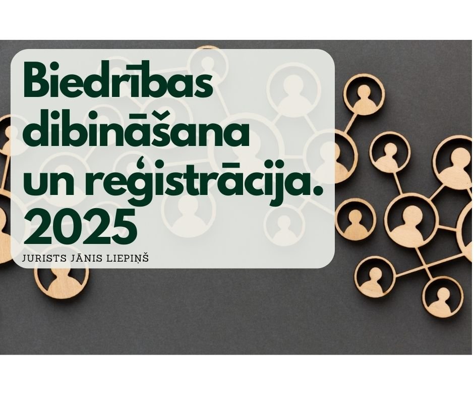 biedrības dibināšana un reģistrācija