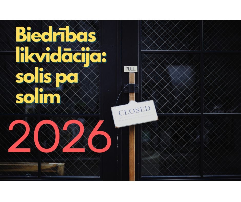 biedrības likvidācija solis pa solim