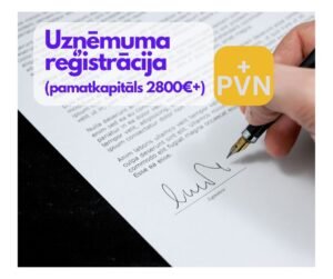 Uzņēmuma reģistrācija